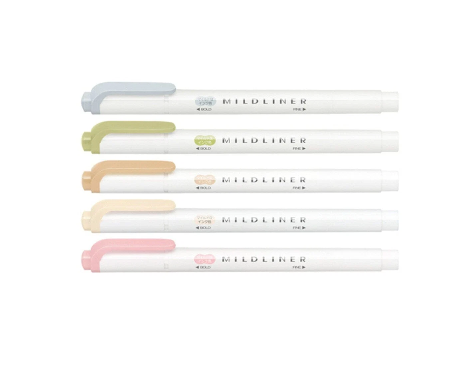 Zebra Mildliners - 8 Assorted Colorways