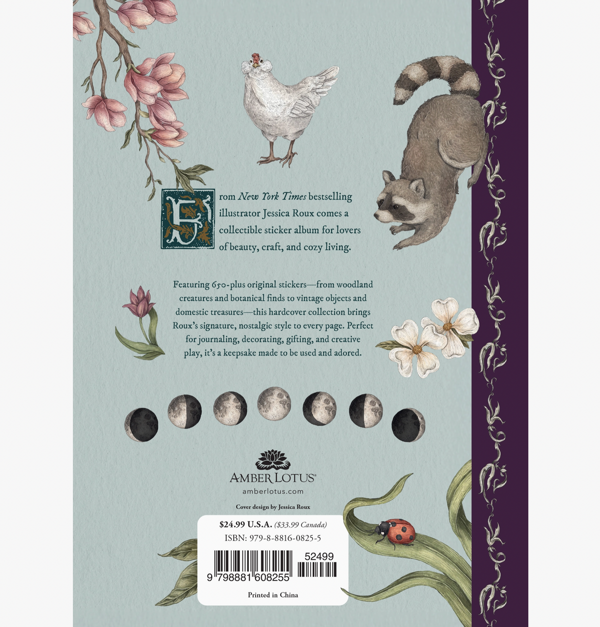 The Collector's Curio Jessica Roux Sticker Book