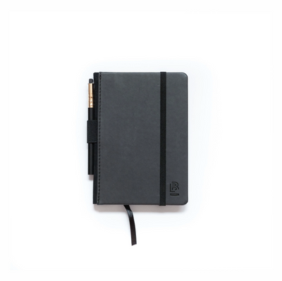 Small Dot Grid Blackwing Slate Notebook - Black