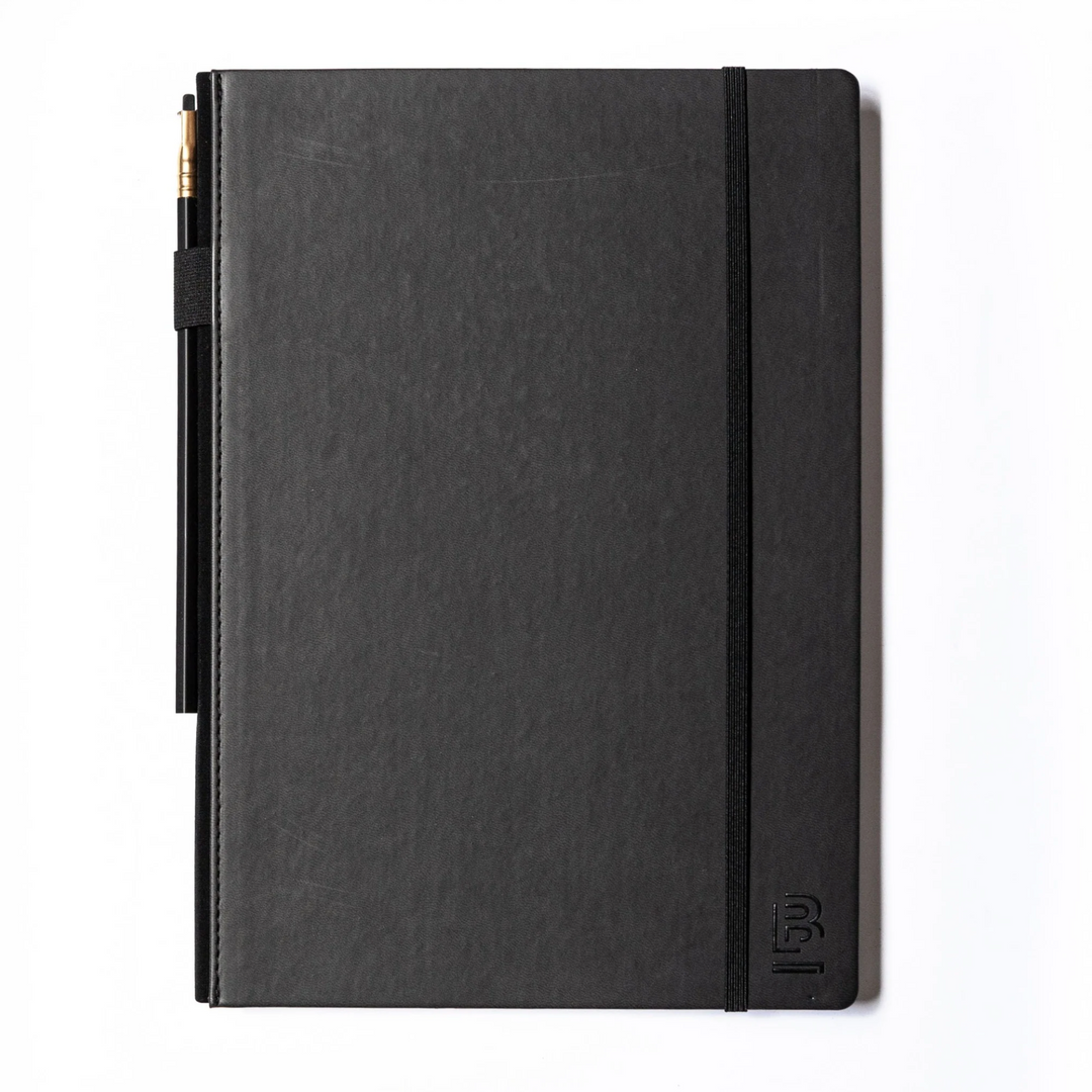 Large Blank Blackwing Slate Notebook - Black