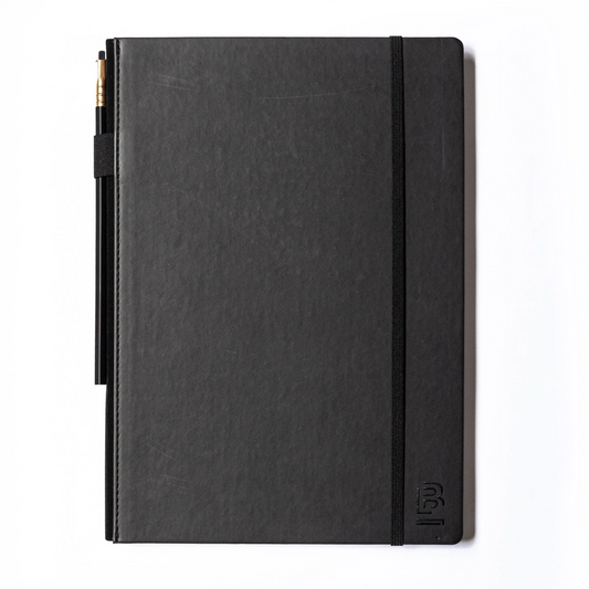 Large Blank Blackwing Slate Notebook - Black