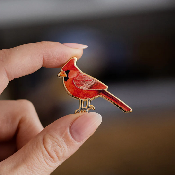 Northern Red Cardinal Pin