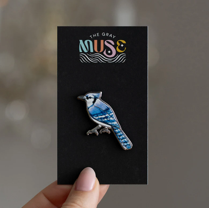 Blue Jay Pin