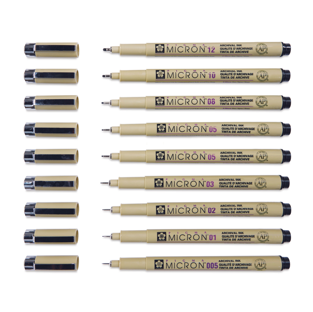Sakura Pigma Micron Fineliners - Singles