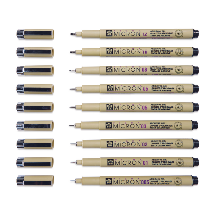 Sakura Pigma Micron Fineliners - Singles