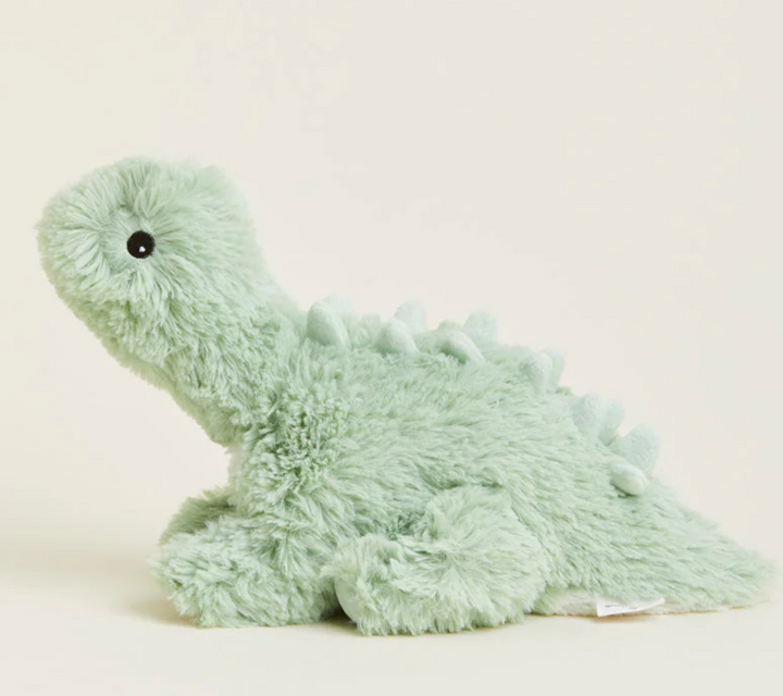 Green Long Neck Warmies Stuffed Dinosaur