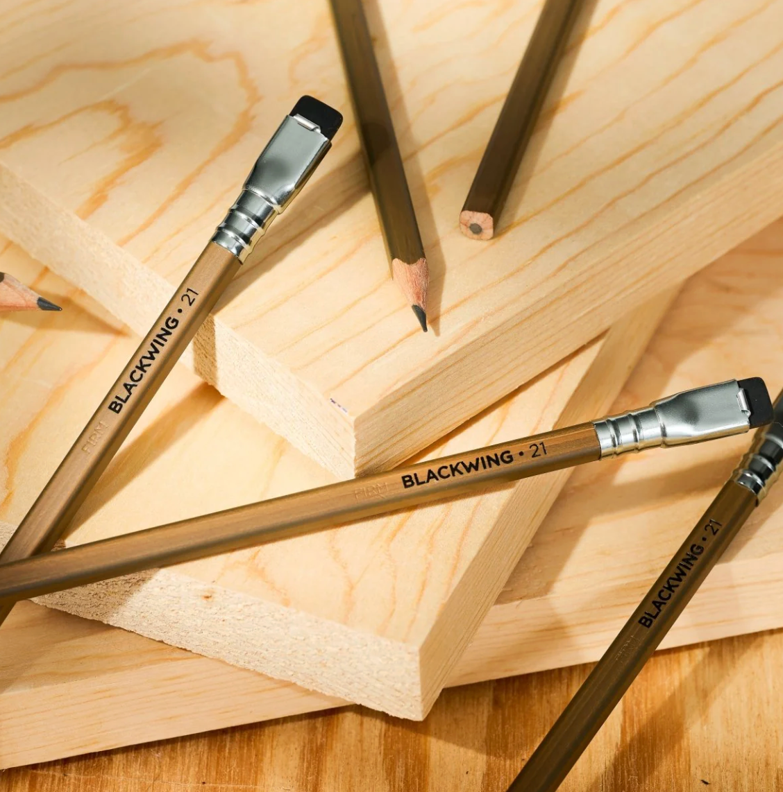 Blackwing Volume 21 Pencil Set - Set of 12 Woodworking