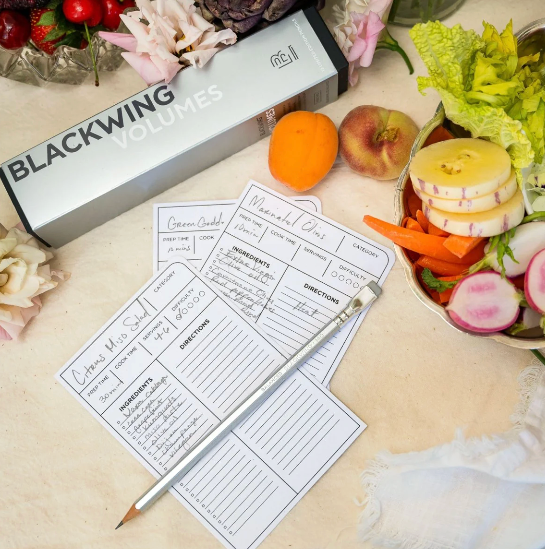 Blackwing Volume 140 Pencil Set - Set of 12 Culinary Arts