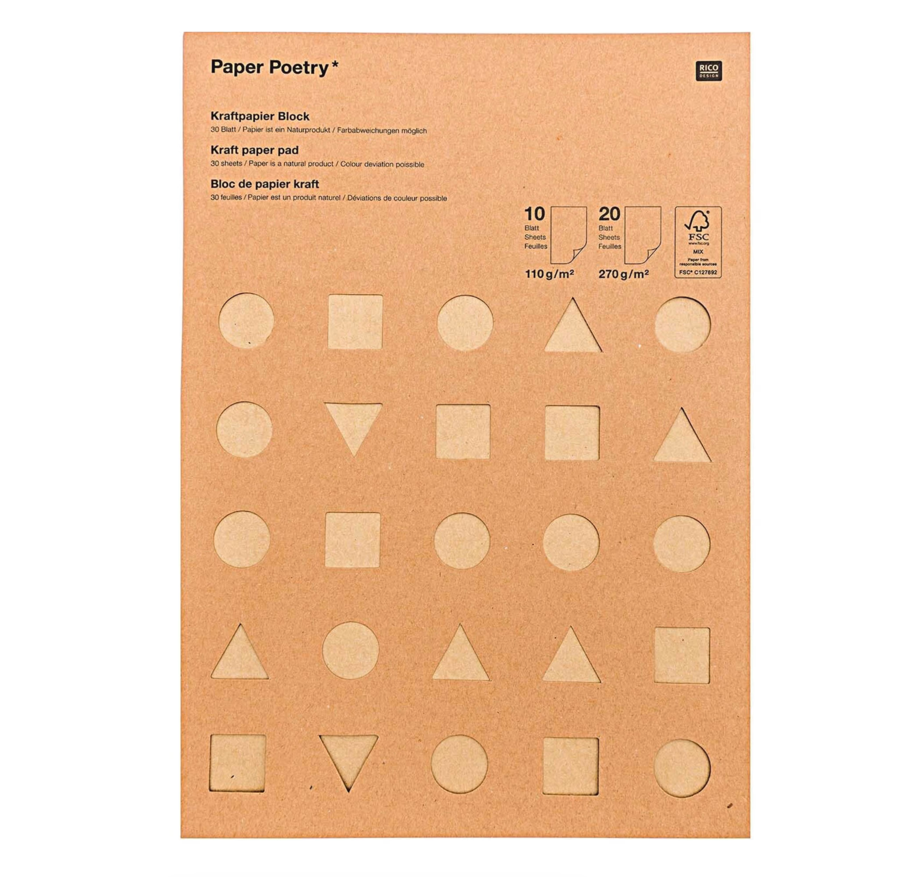 Crafting Paper Pad - 3 Options