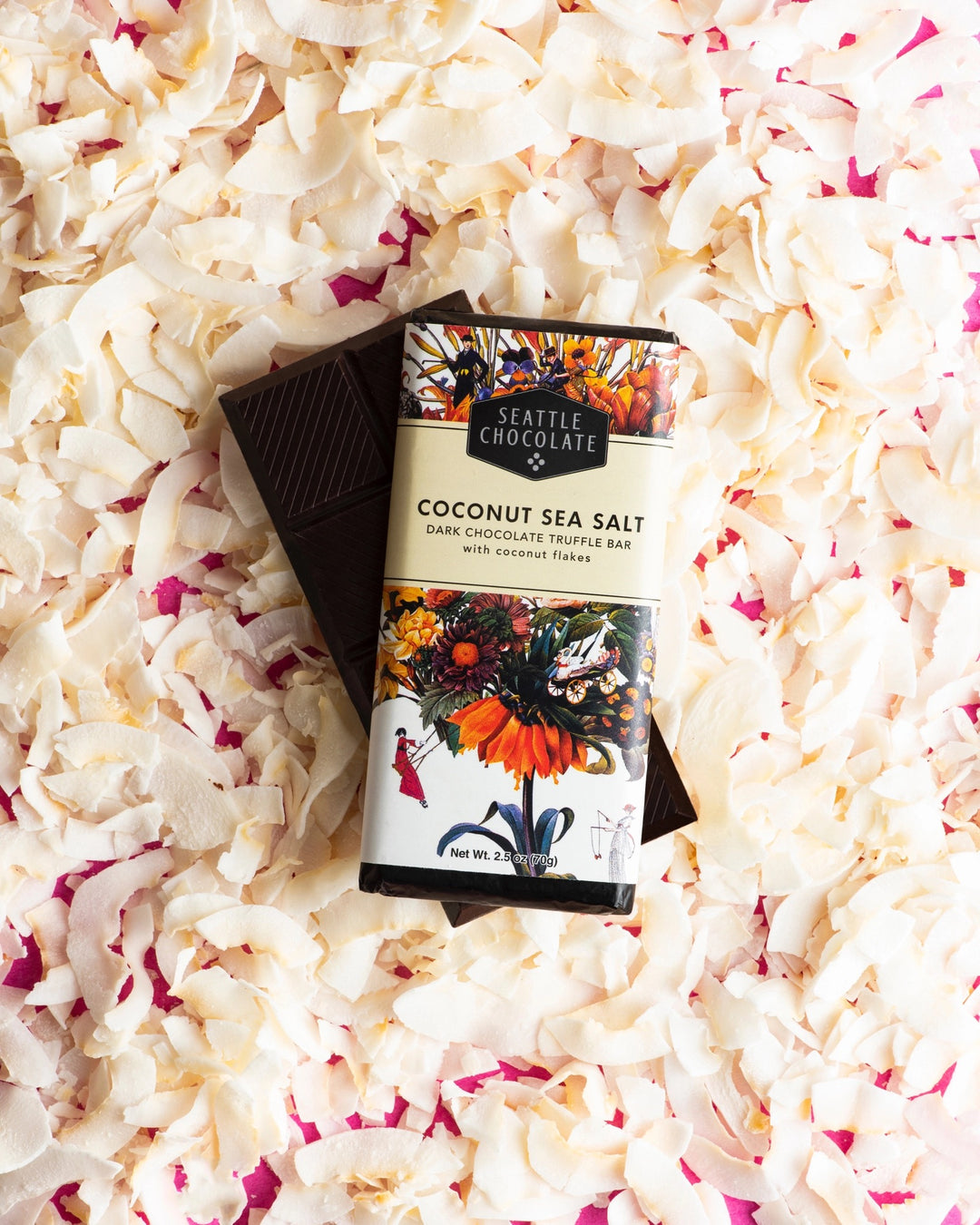 Coconut Sea Salt Chocolate Bar