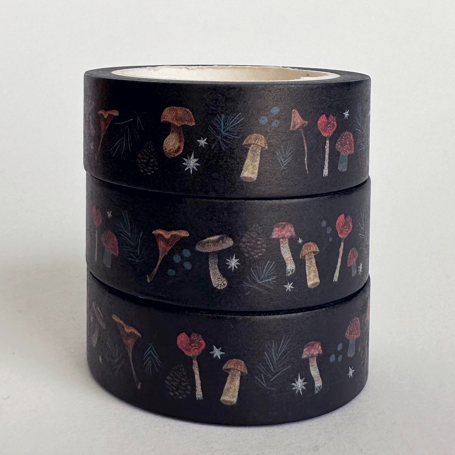 Mushrooms in Autumn Washi Tape