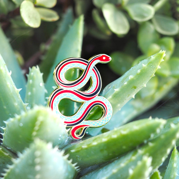 San Francisco Garter Snake Pin