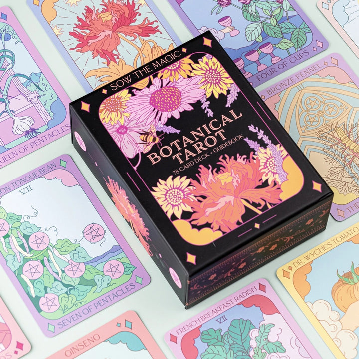 Sow The Magic Botanical Tarot Card Deck