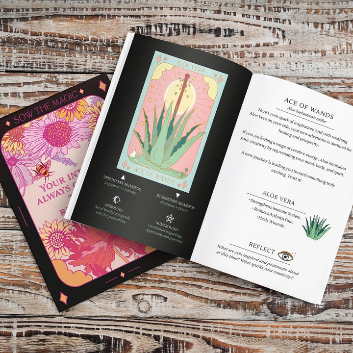 Sow The Magic Botanical Tarot Card Deck