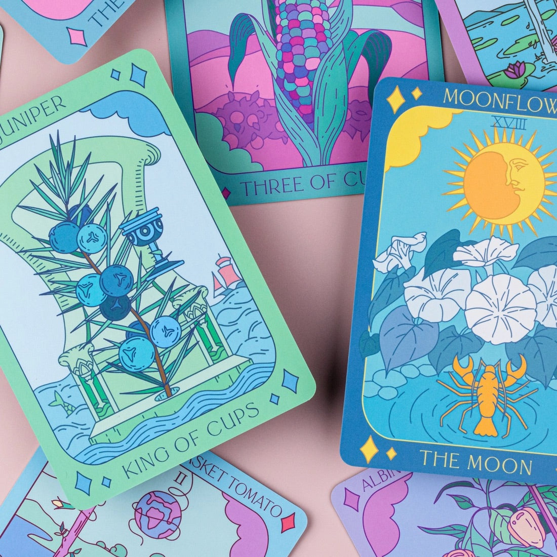 Sow The Magic Botanical Tarot Card Deck