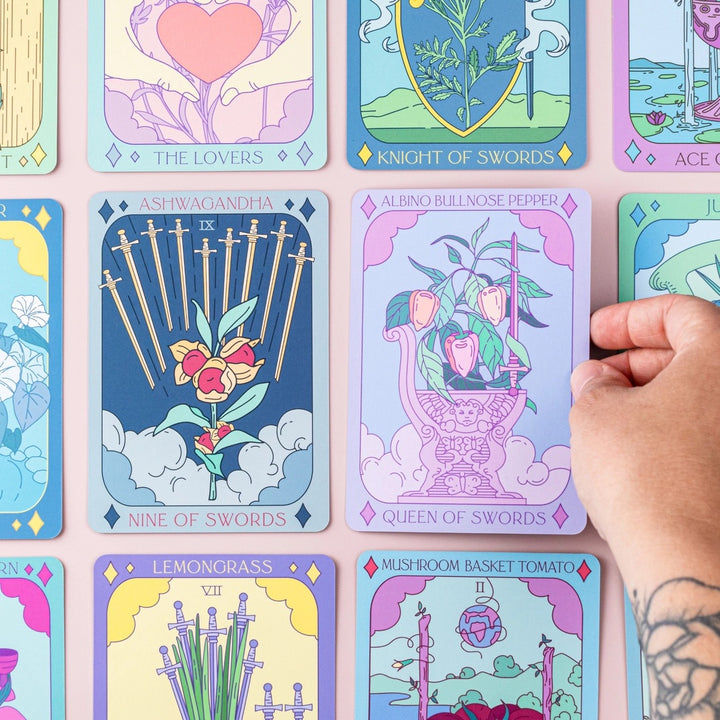 Sow The Magic Botanical Tarot Card Deck