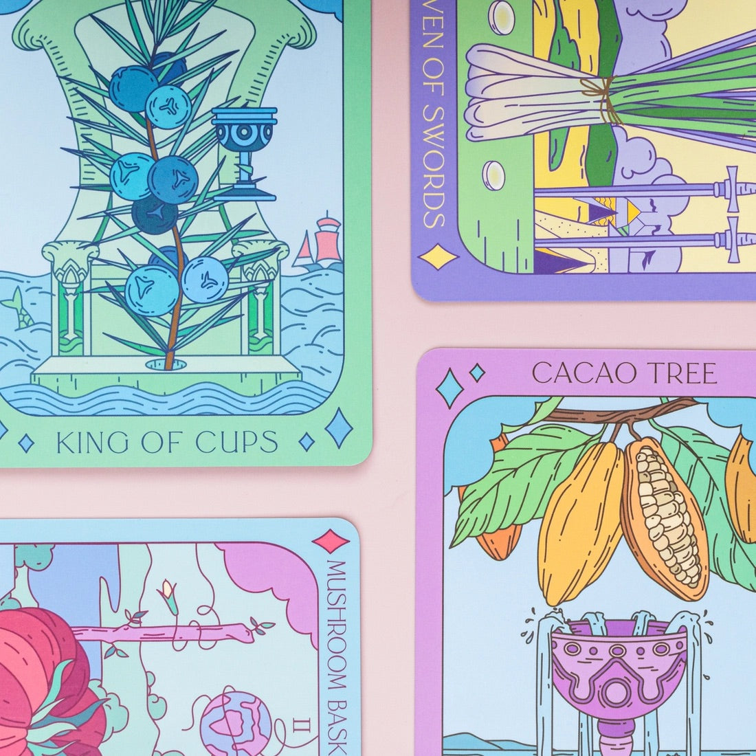 Sow The Magic Botanical Tarot Card Deck