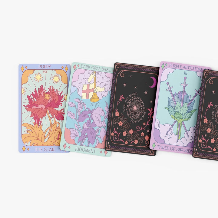 Sow The Magic Botanical Tarot Card Deck