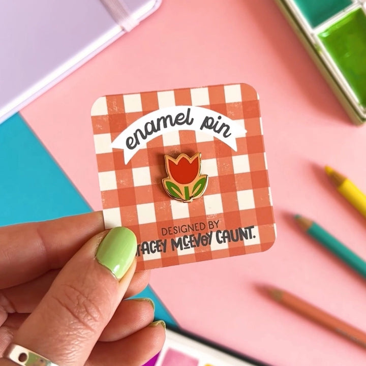 Tulip Enamel Pin