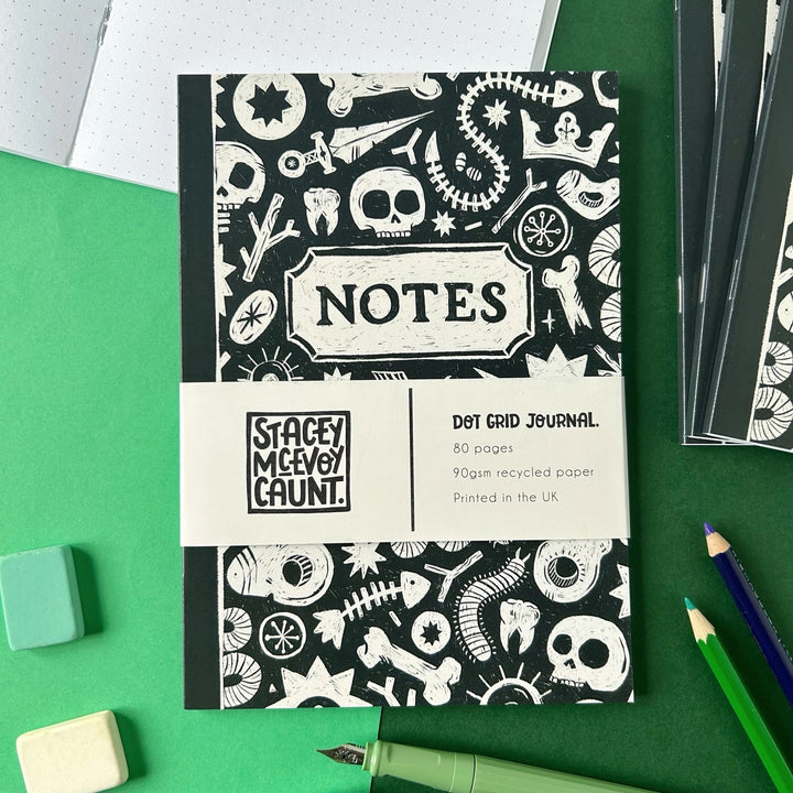 Skull & Bones Notebook