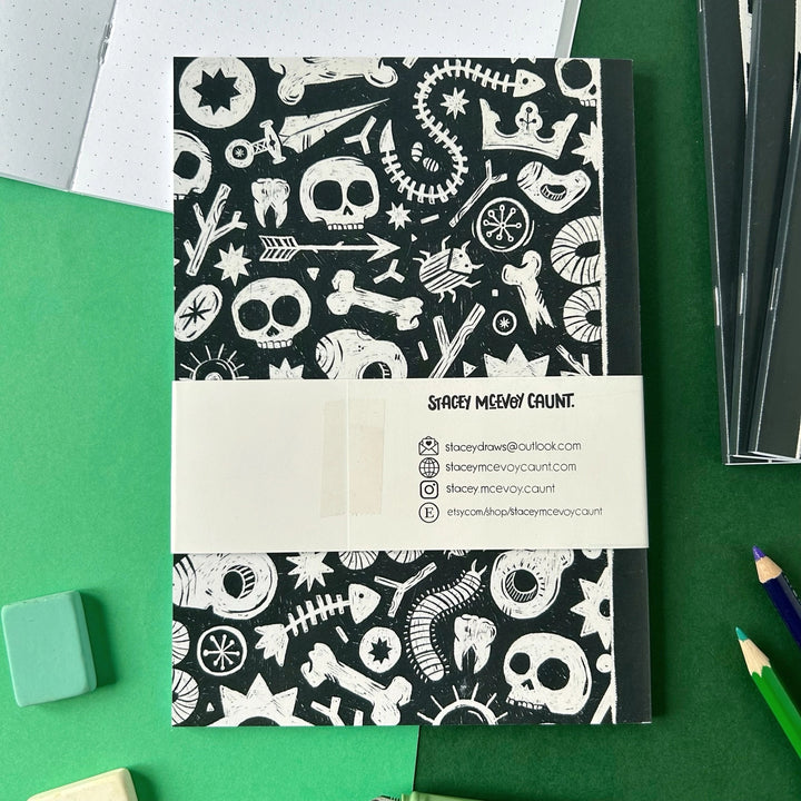 Skull & Bones Notebook