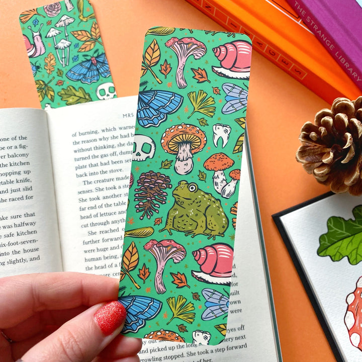 Cottagecore Toad Bookmark