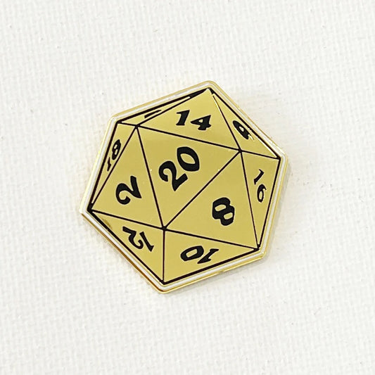 20-Sided Die Pin