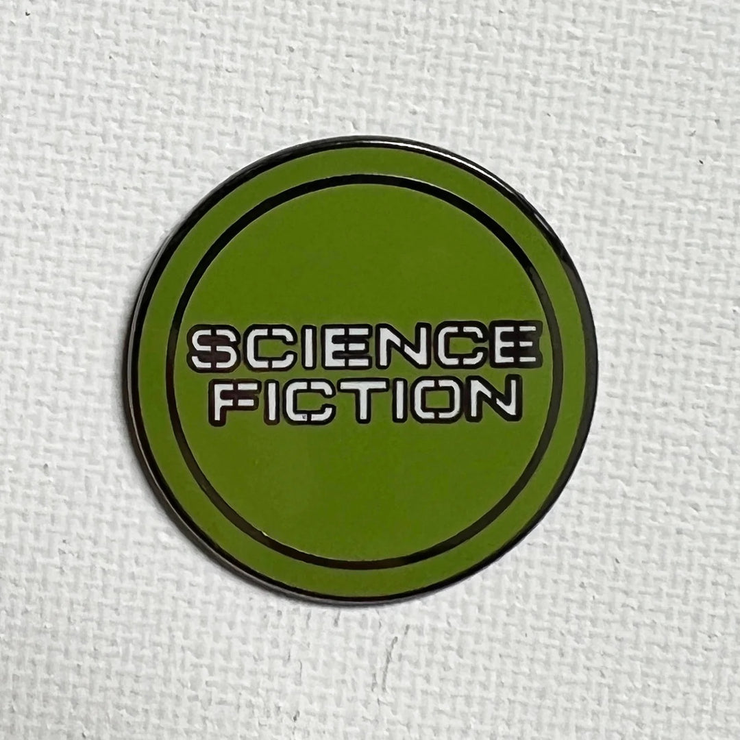 Science Fiction VHS Sticker Pin