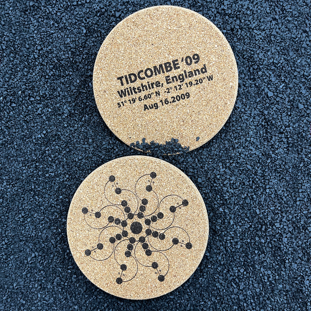 Landing Zone - Alien Crop Circle Coasters