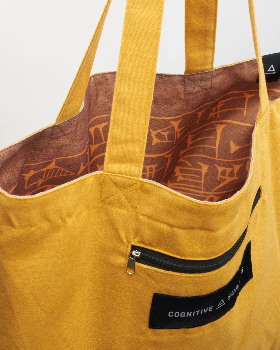 Cuneiform Reversible Canvas Tote - Thumbnail 3