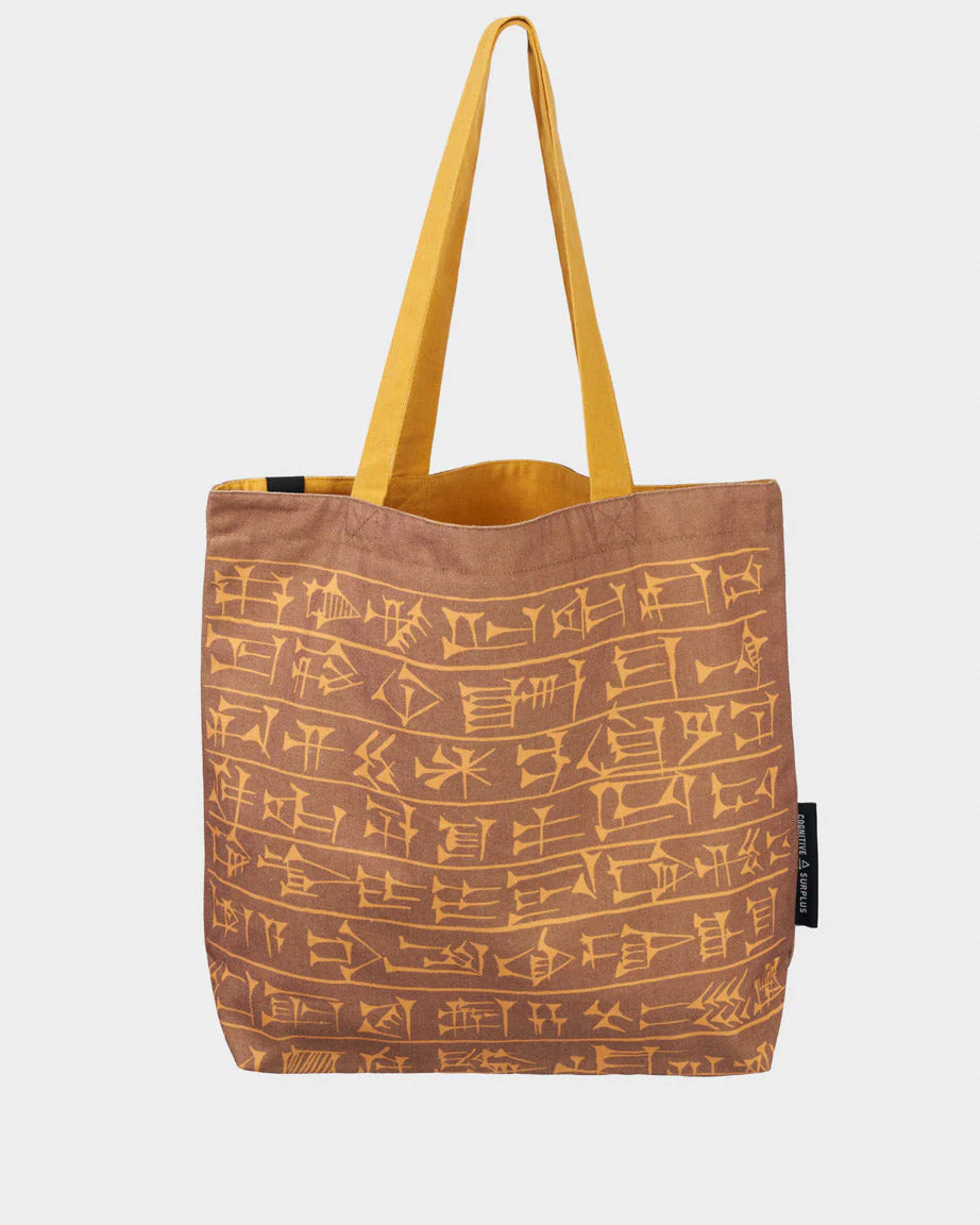 Cuneiform Reversible Canvas Tote - Thumbnail 2