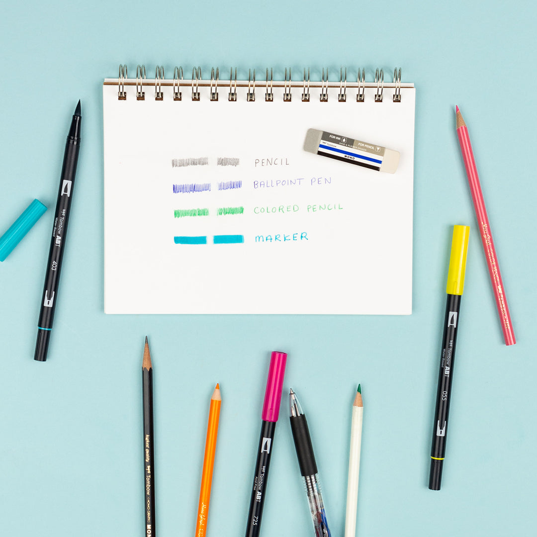 Mono Duo Eraser - Sand / Rubber