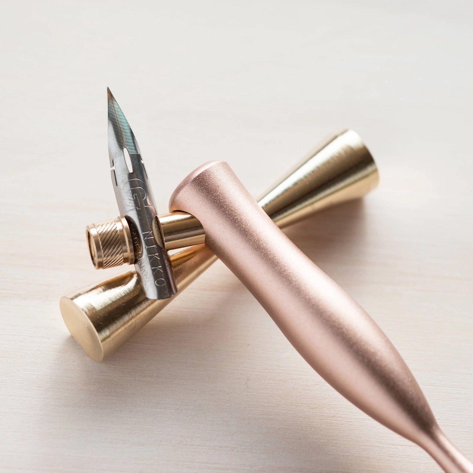 Butterfly Brass Pen Rest