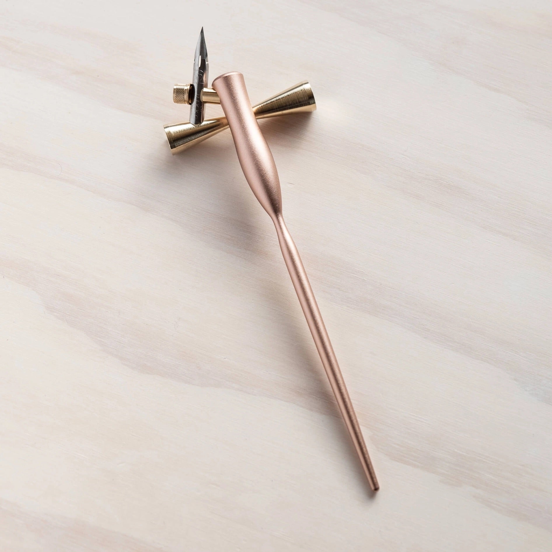 Butterfly Brass Pen Rest