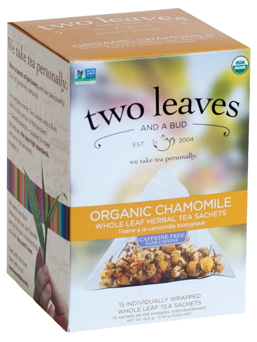 Organic Chamomile Herbal Tea Box