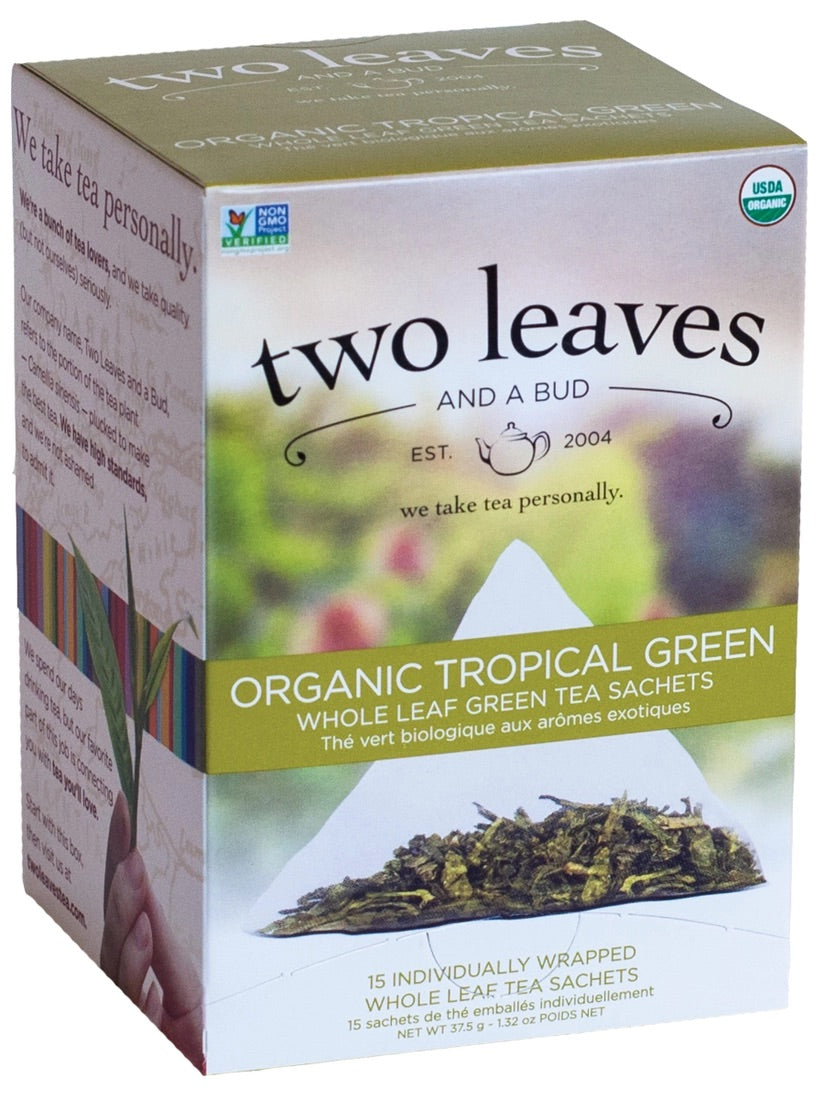 Organic Tropical Green Tea Box