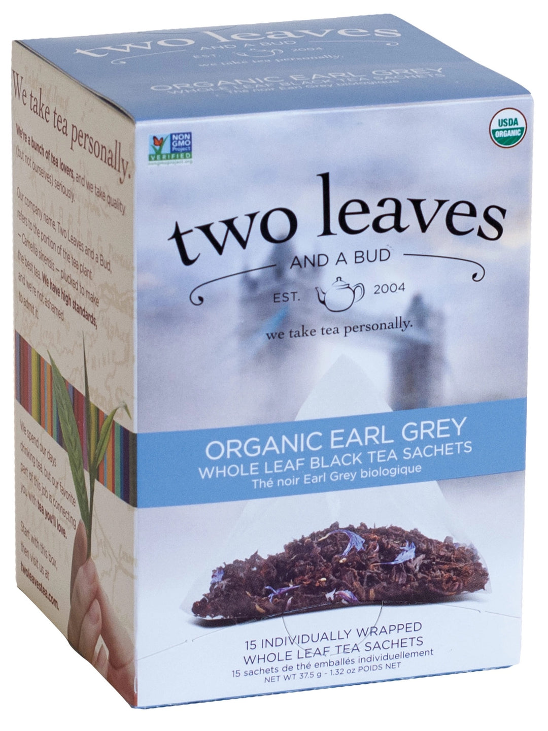 Organic Earl Grey Black Tea Box