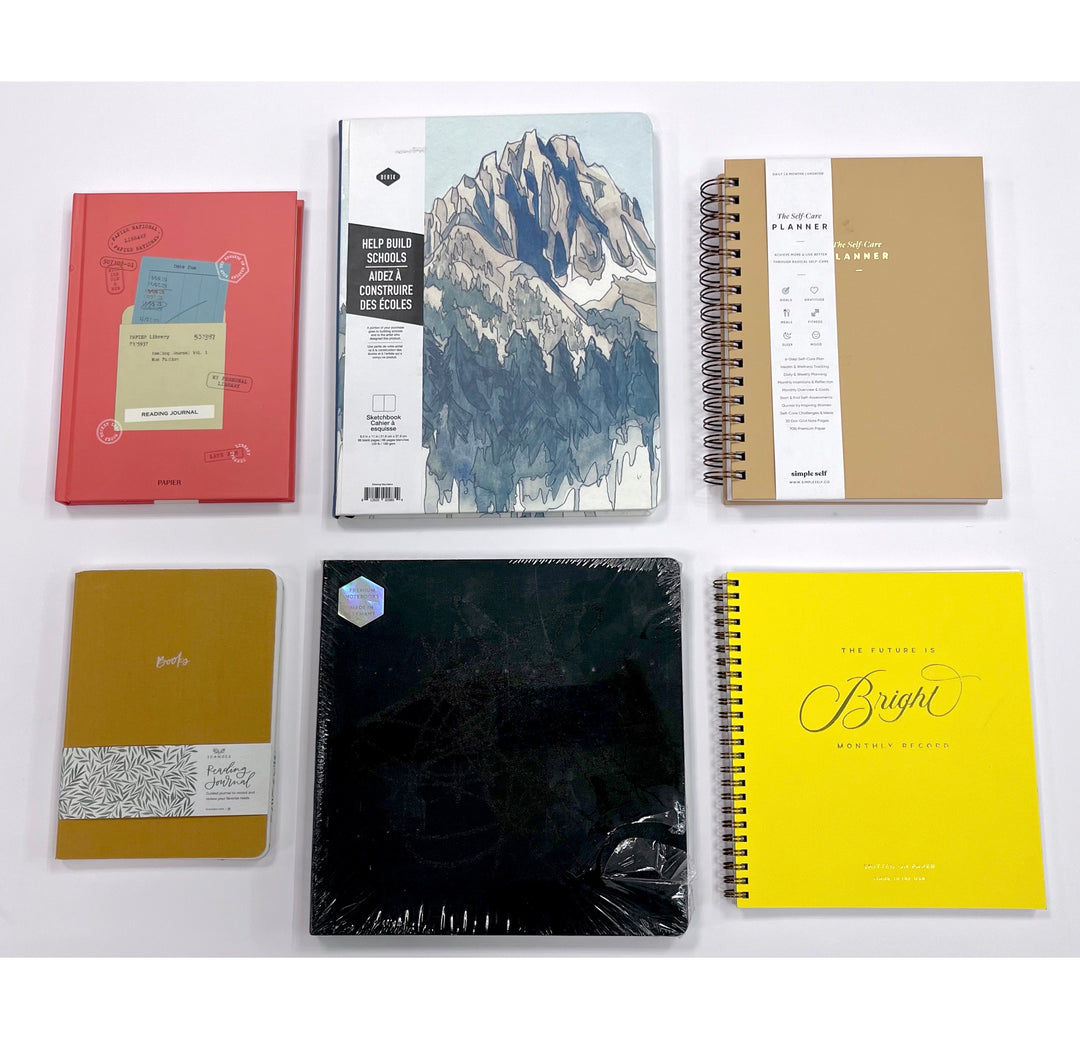Adopt a Damaged Item - Various Notebooks/Planners/Reading Journals
