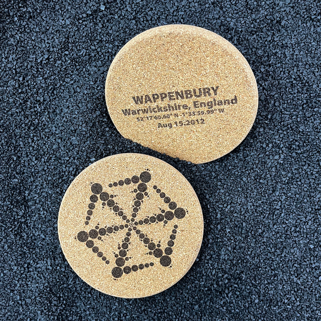 Landing Zone - Alien Crop Circle Coasters