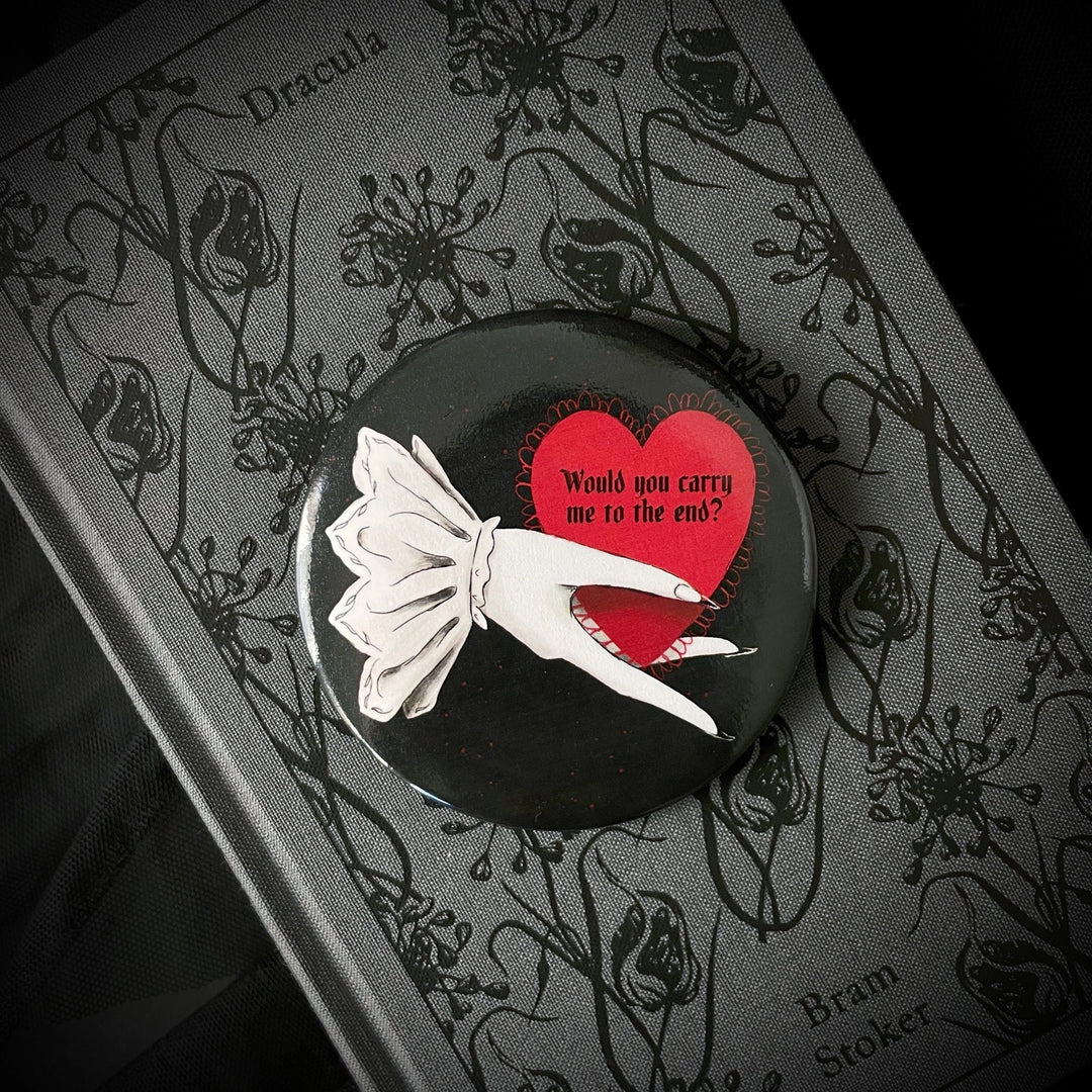 Heart in Hand Button