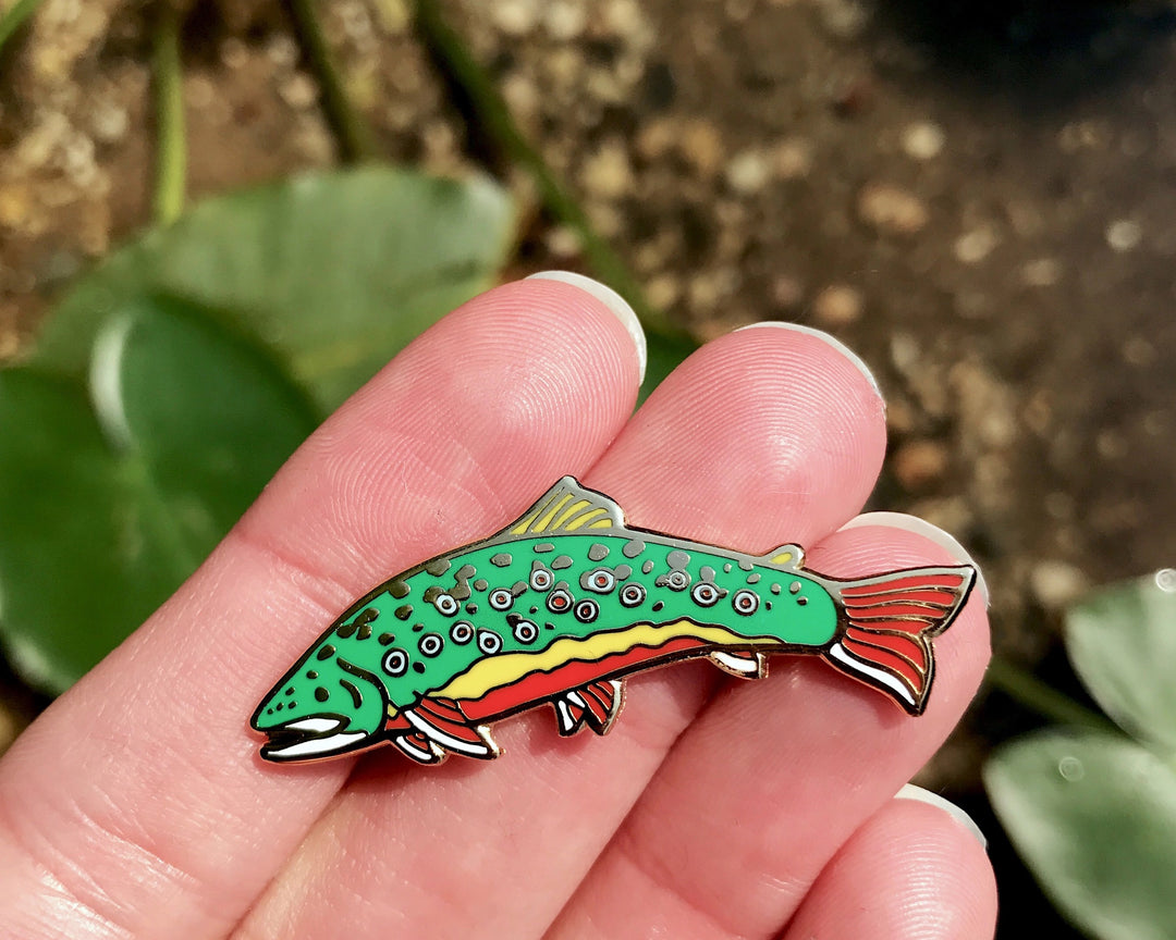 Brook Trout Pin