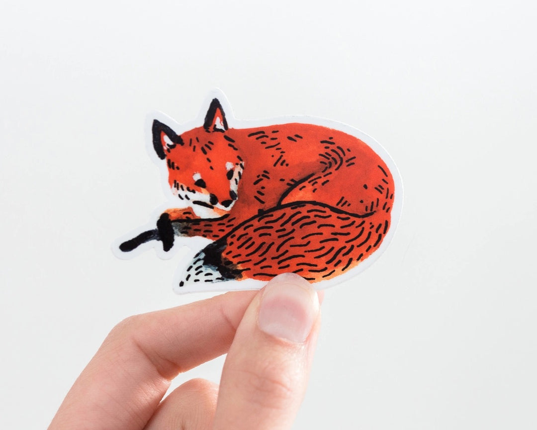 Red Fox Sticker