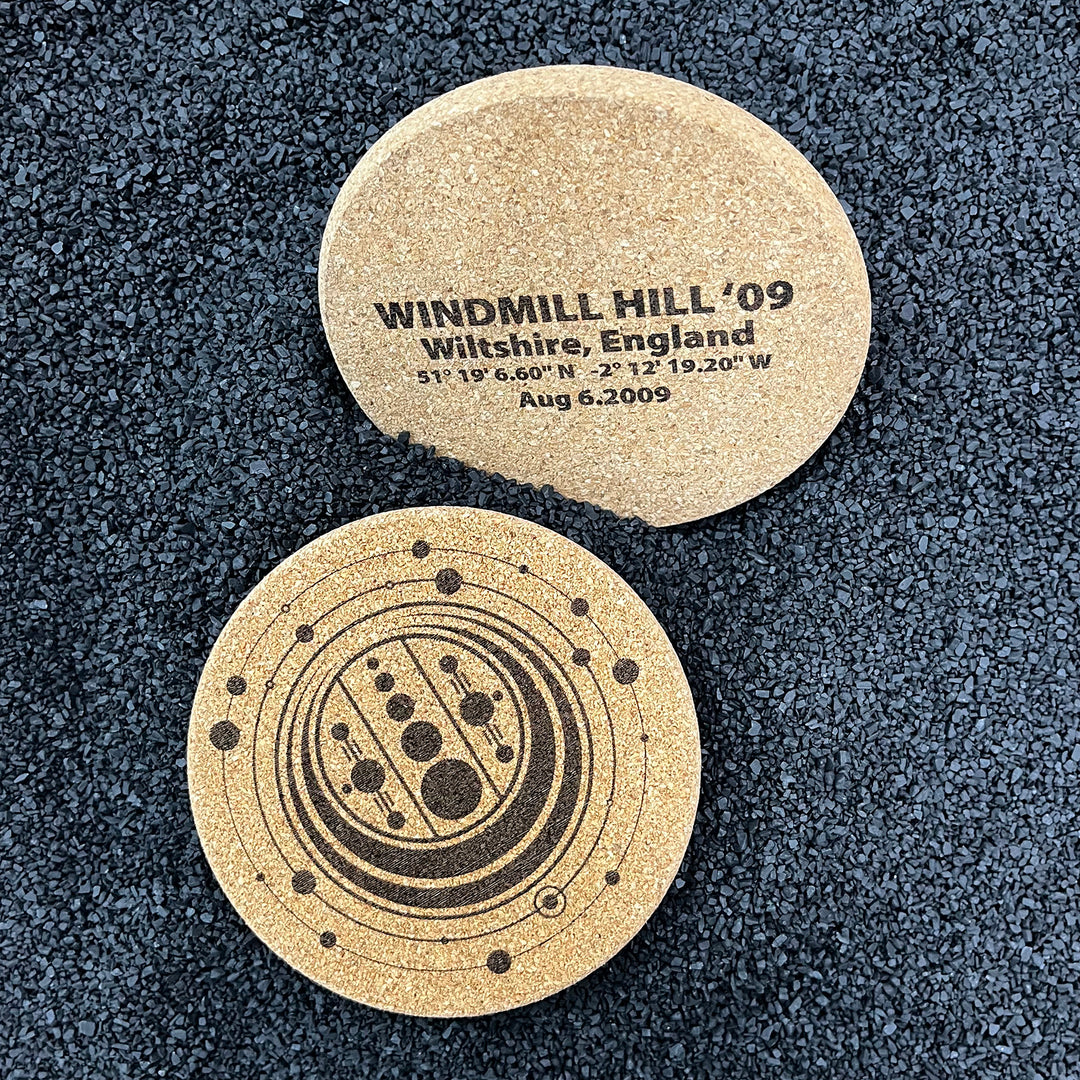 Landing Zone - Alien Crop Circle Coasters