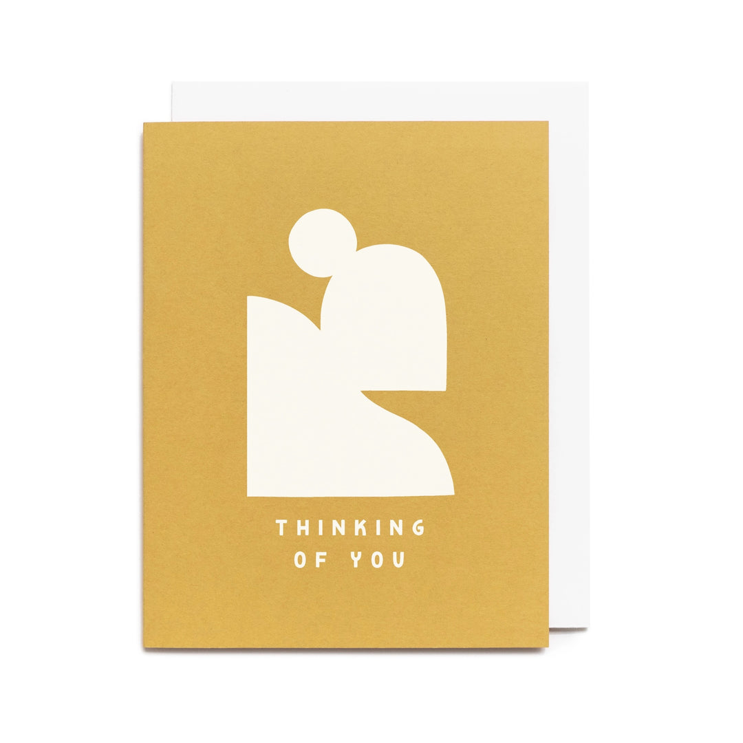 Thinking of You Abstract Shapes Card