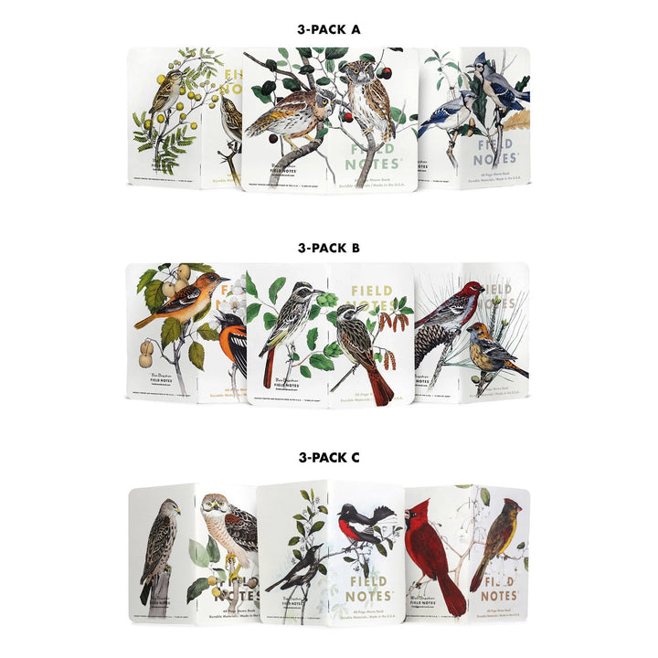 Birds and Trees of North America Mini Pack - 3 Sets