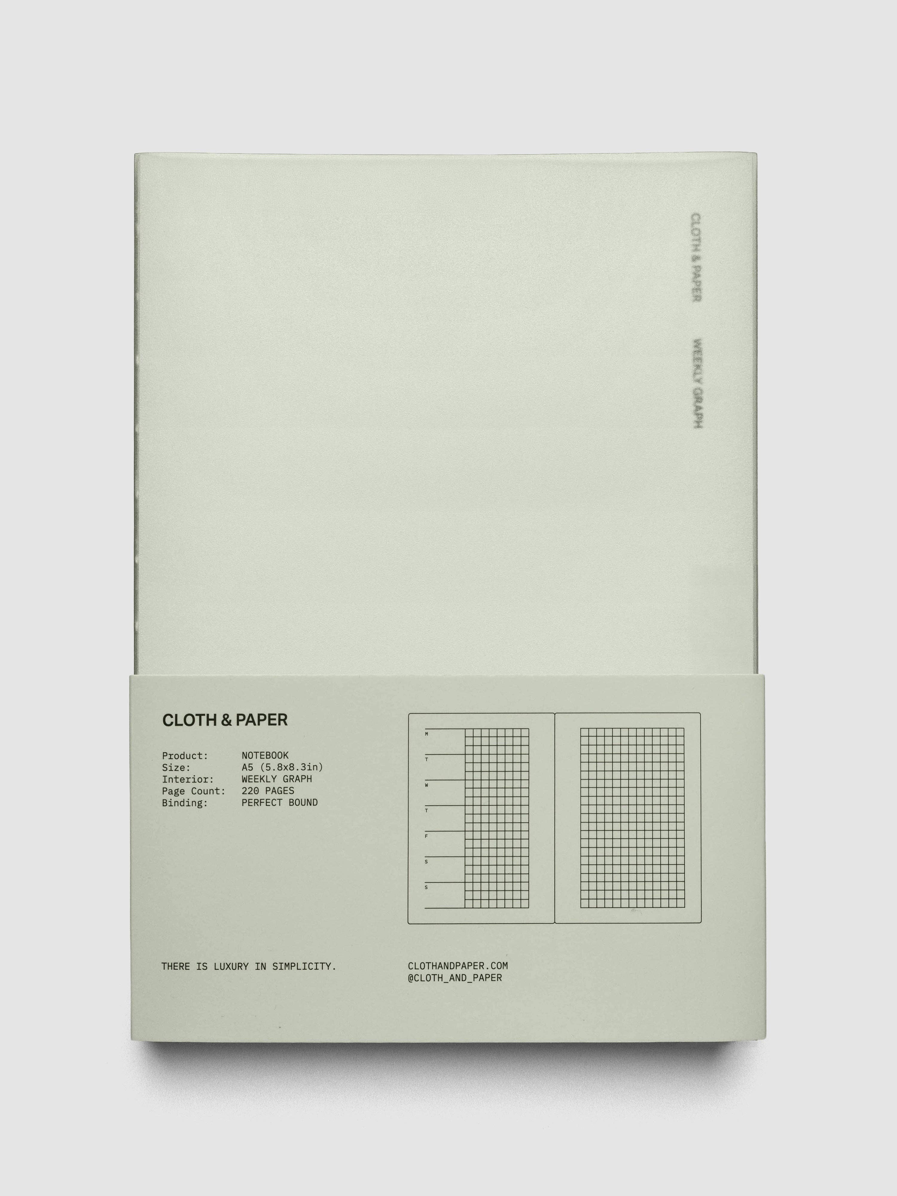 A5 Perfect Bound Notebook - 4 Styles