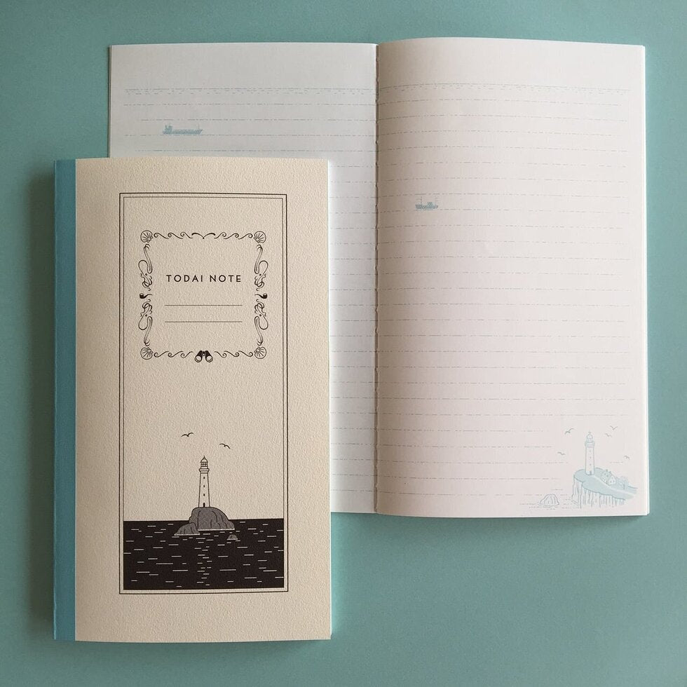 Lighthouse Slim Notebook - Day & Night