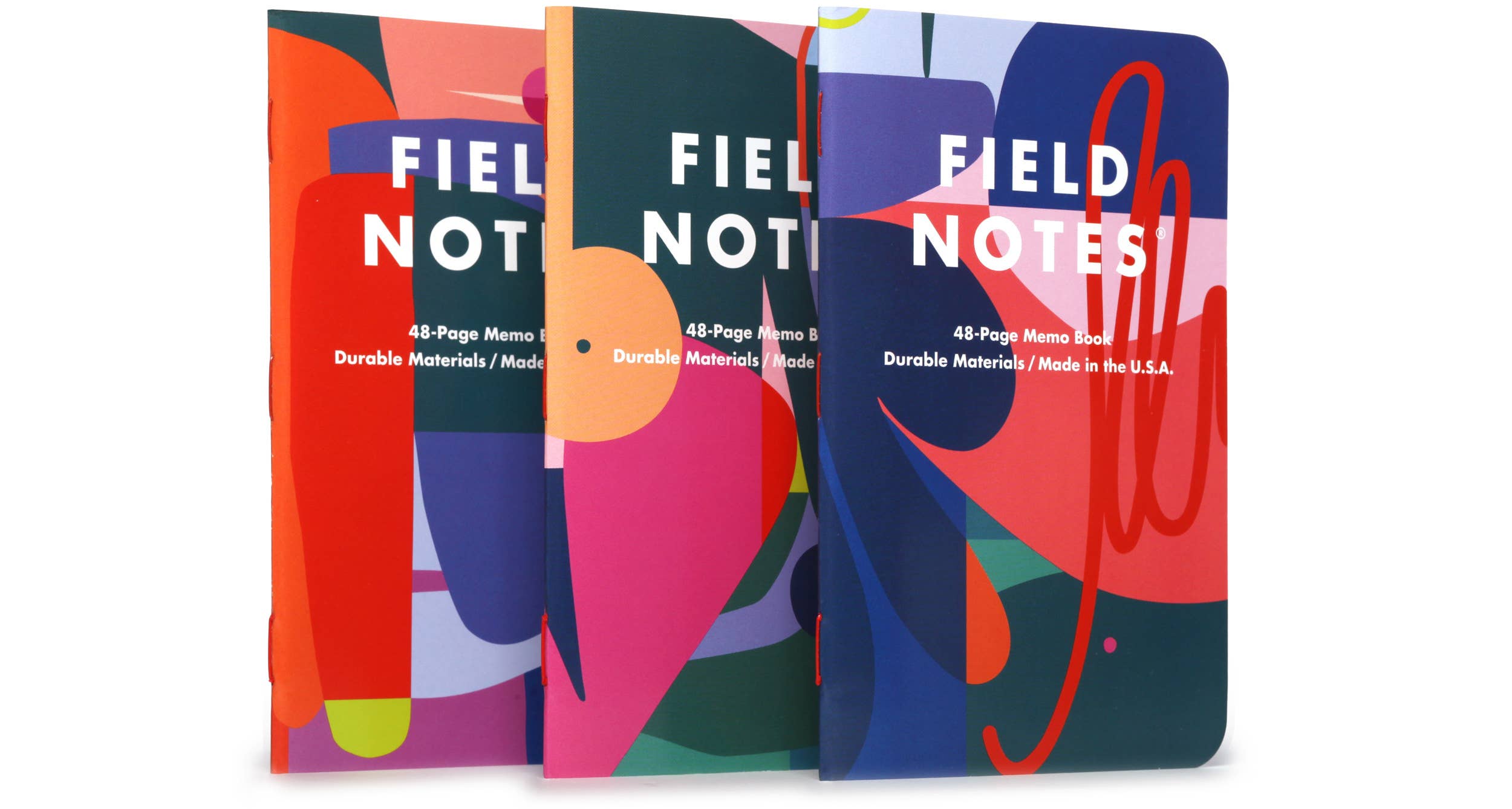 Abstract Flora Pocket Notebook Pack