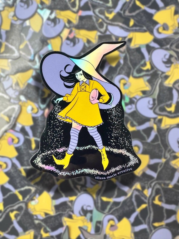 Salty Witch Holographic Sticker