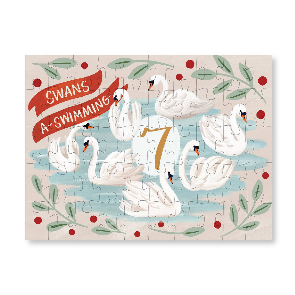 12 Days of Christmas Mini Puzzle Set of 12